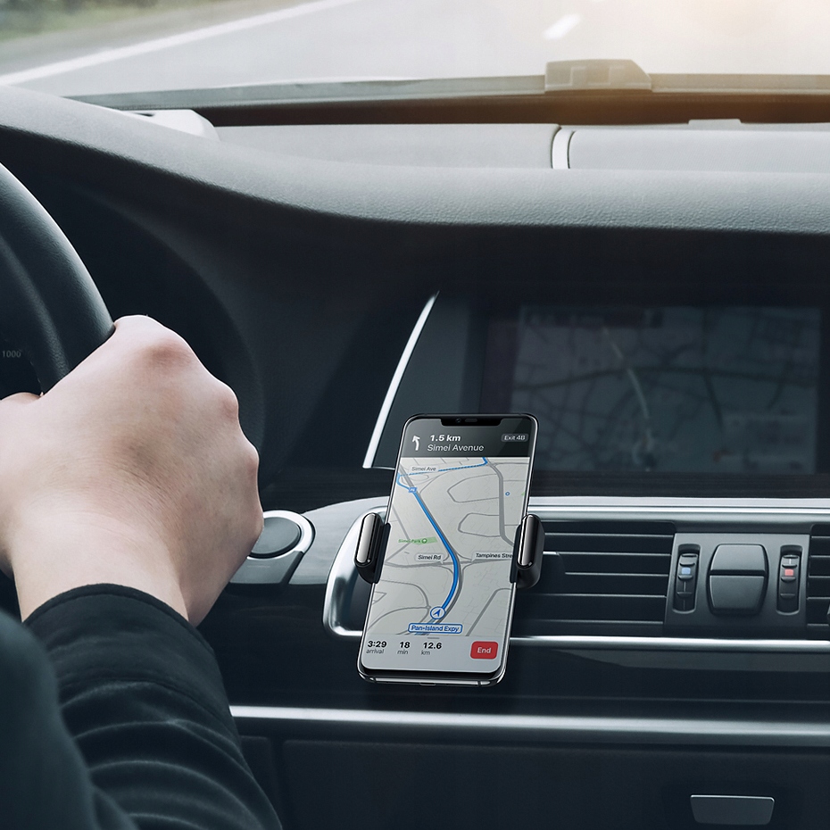 OBROTOWY UCHWYT SAMOCHODOWY NA TELEFON NA KRATKĘ Kod producenta UH76