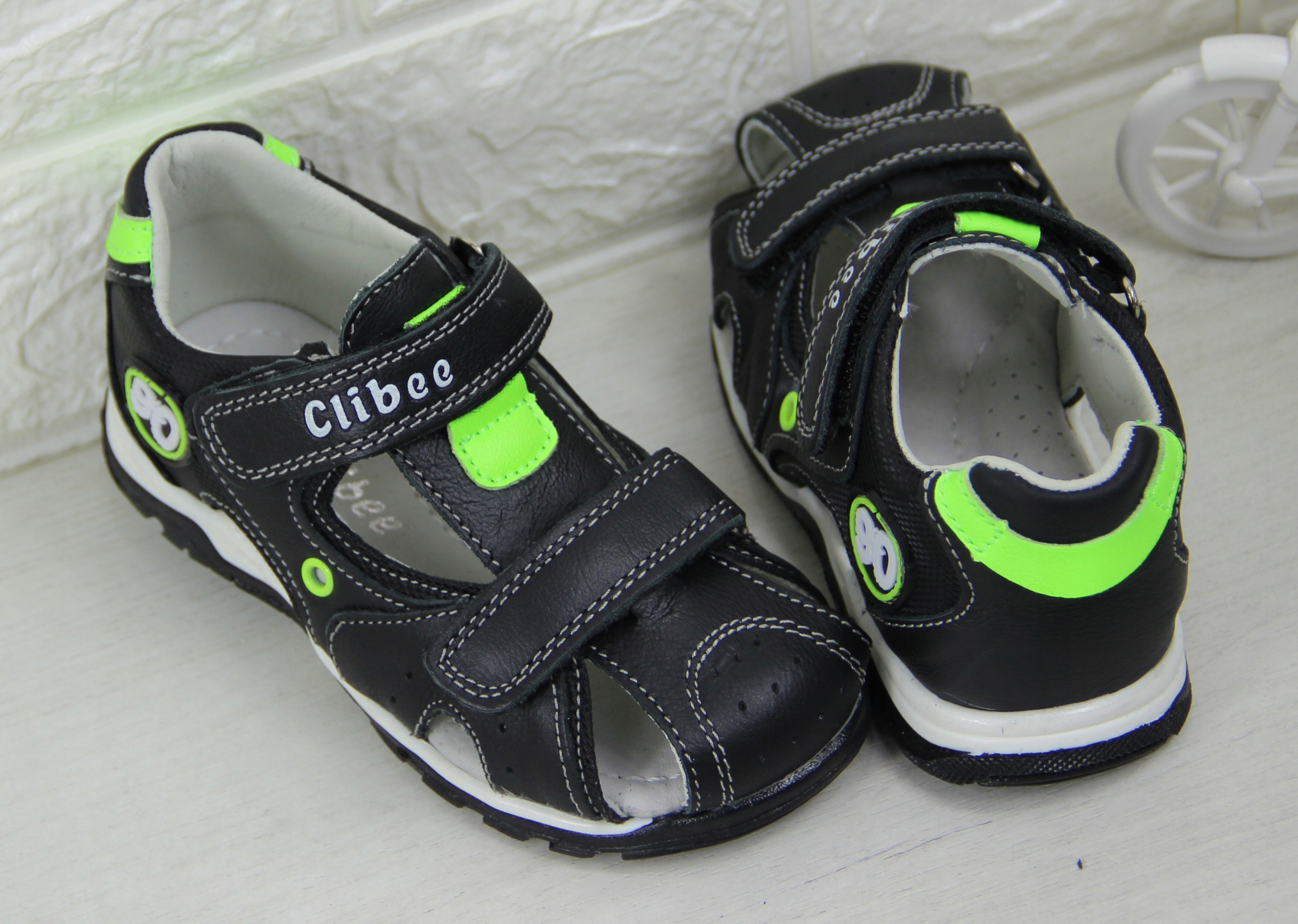 CLIBEE sandałki SKÓRA NATURALNA 31/19cm profil Rozmiar 31