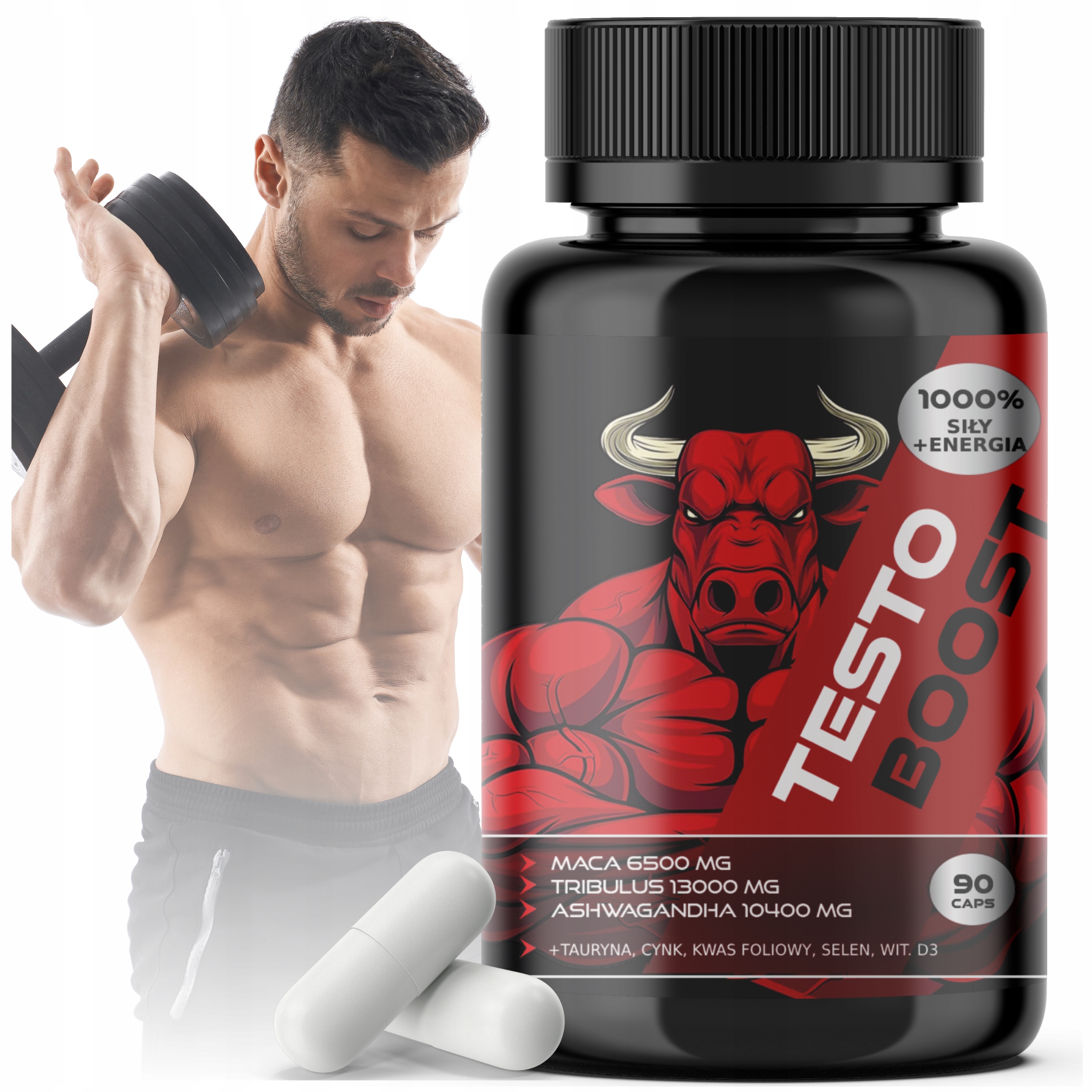 Testosteron Tabletky Testosteron Booster Potenciál Síla Energie