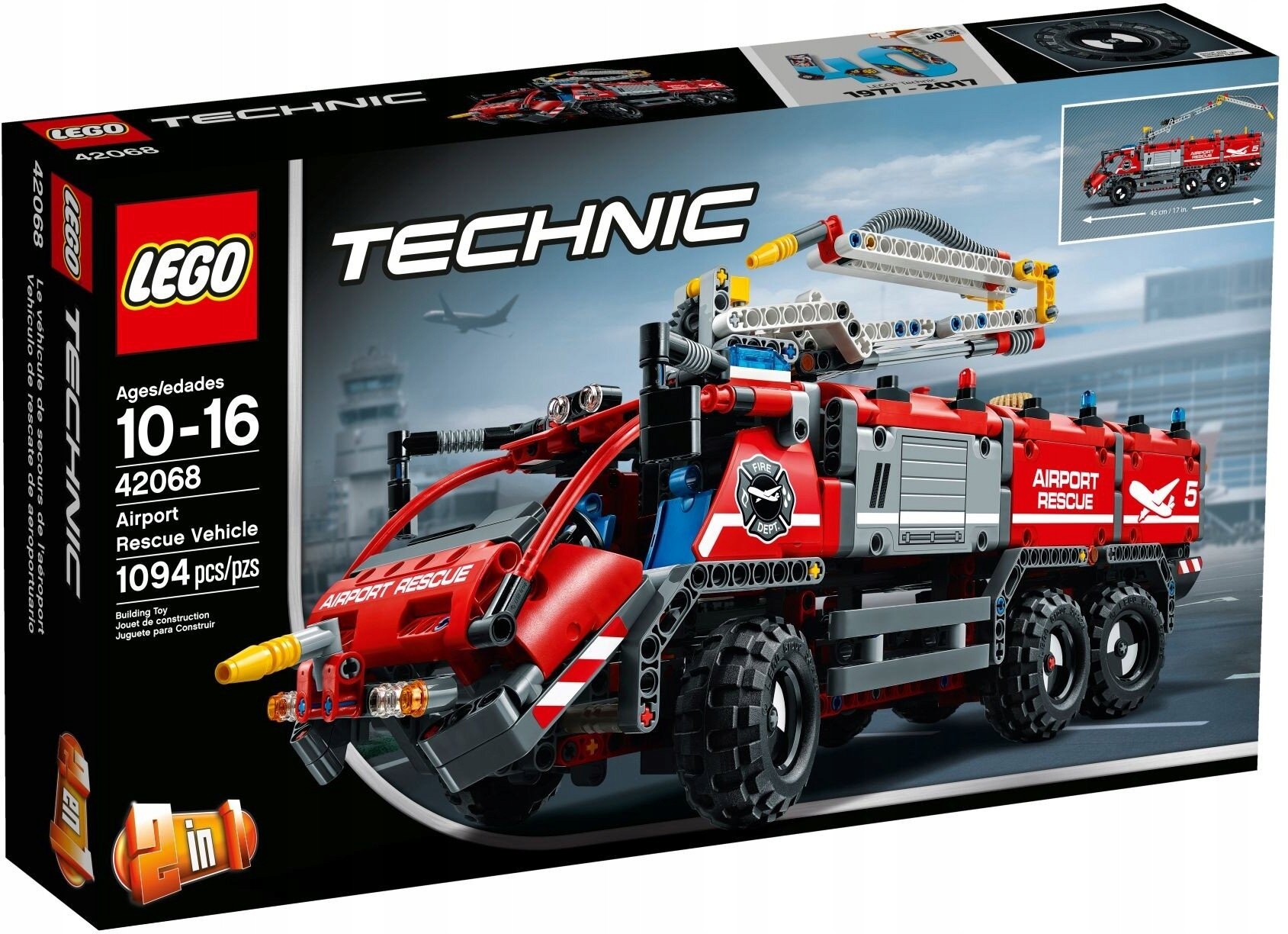 Lego Technic 42068 Hasičské vozidlo Nové