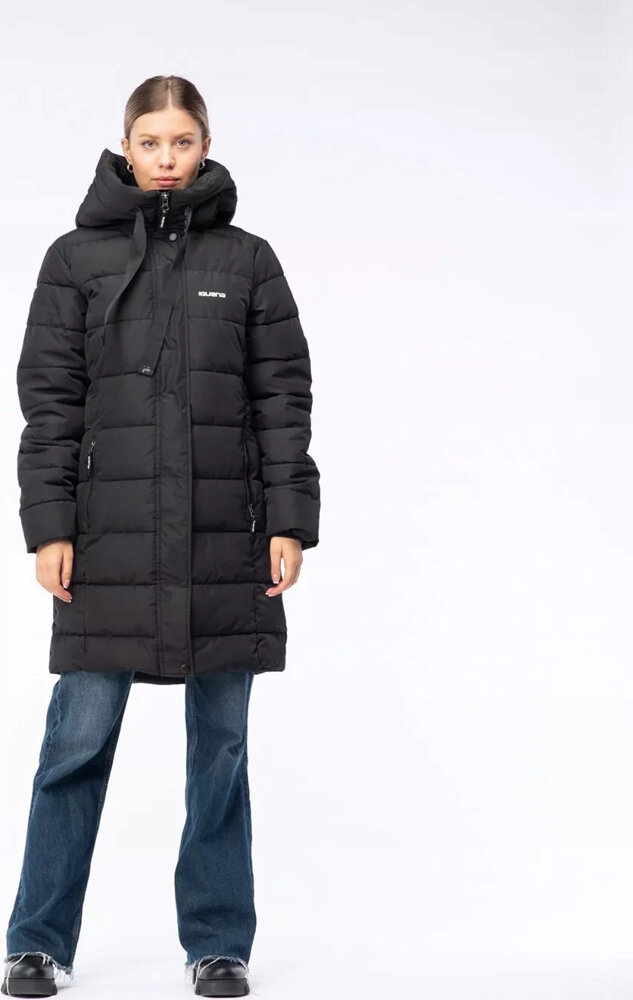 Dámský Zimní Prošívaný Kabát S Kapucí Iguana Manka Ve Velikost S