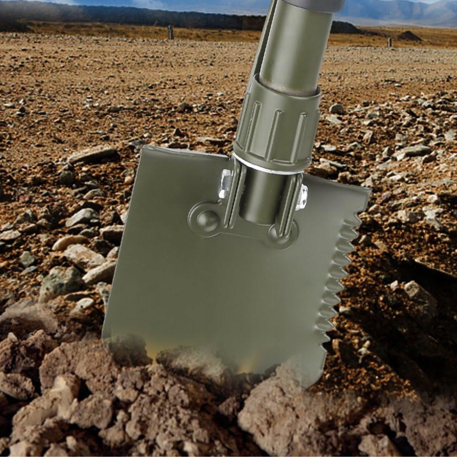 Łopata Saperka Składana Survival Wojskowa Turystyczna Piła Kilof Multitool Rodzaj składane