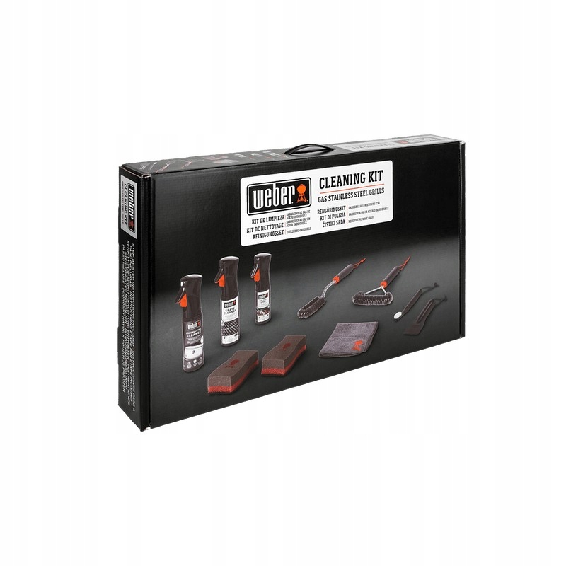 Sada na čistenie plynových grilov z nehrdzavejúcej ocele Weber 18283