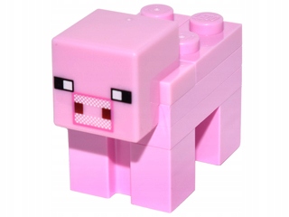 

Lego Minecraft Figurka Świnia minepig01 Nowa