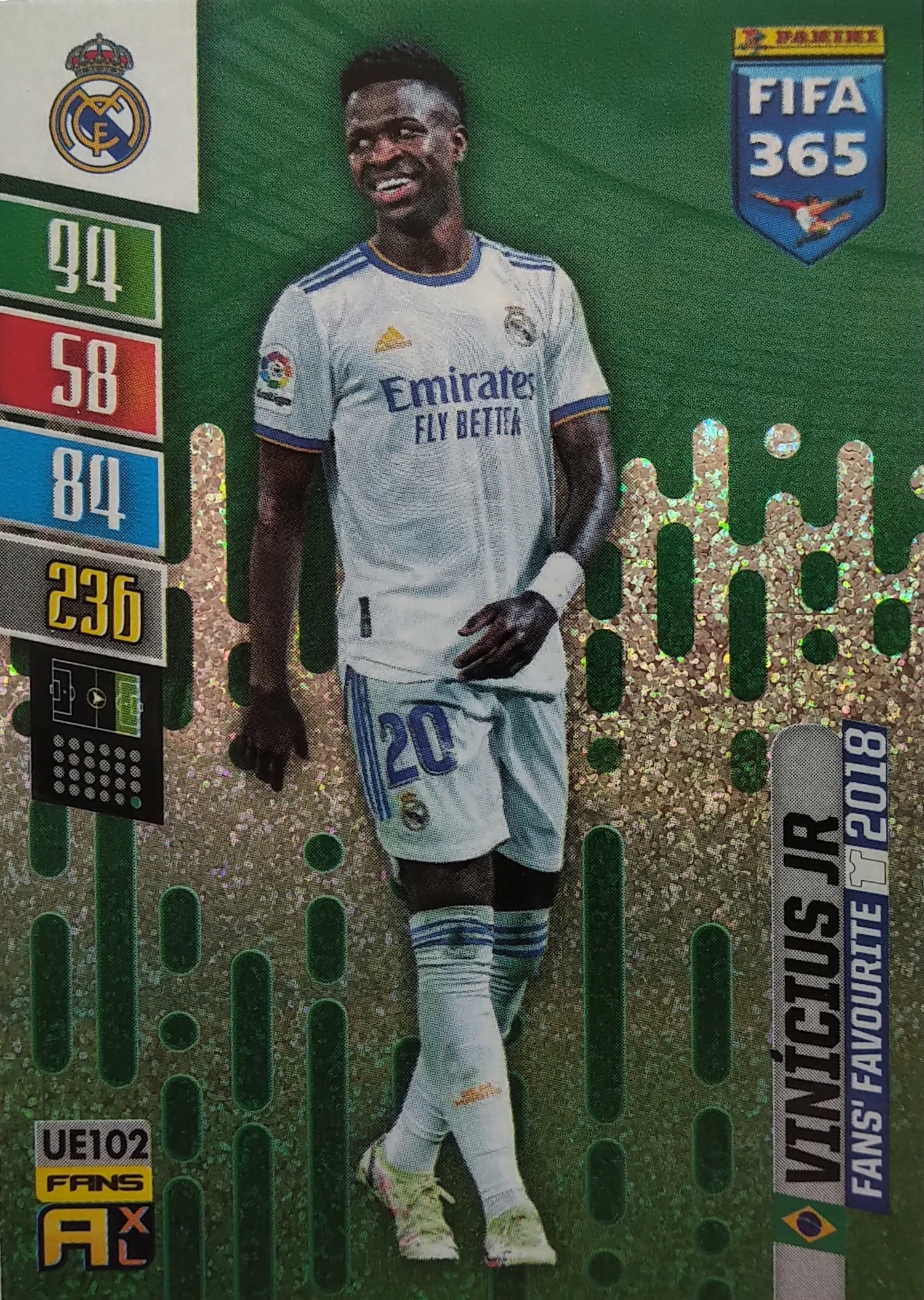 Fifa 365 2022 Update Fans Favourite Vinicius UE102