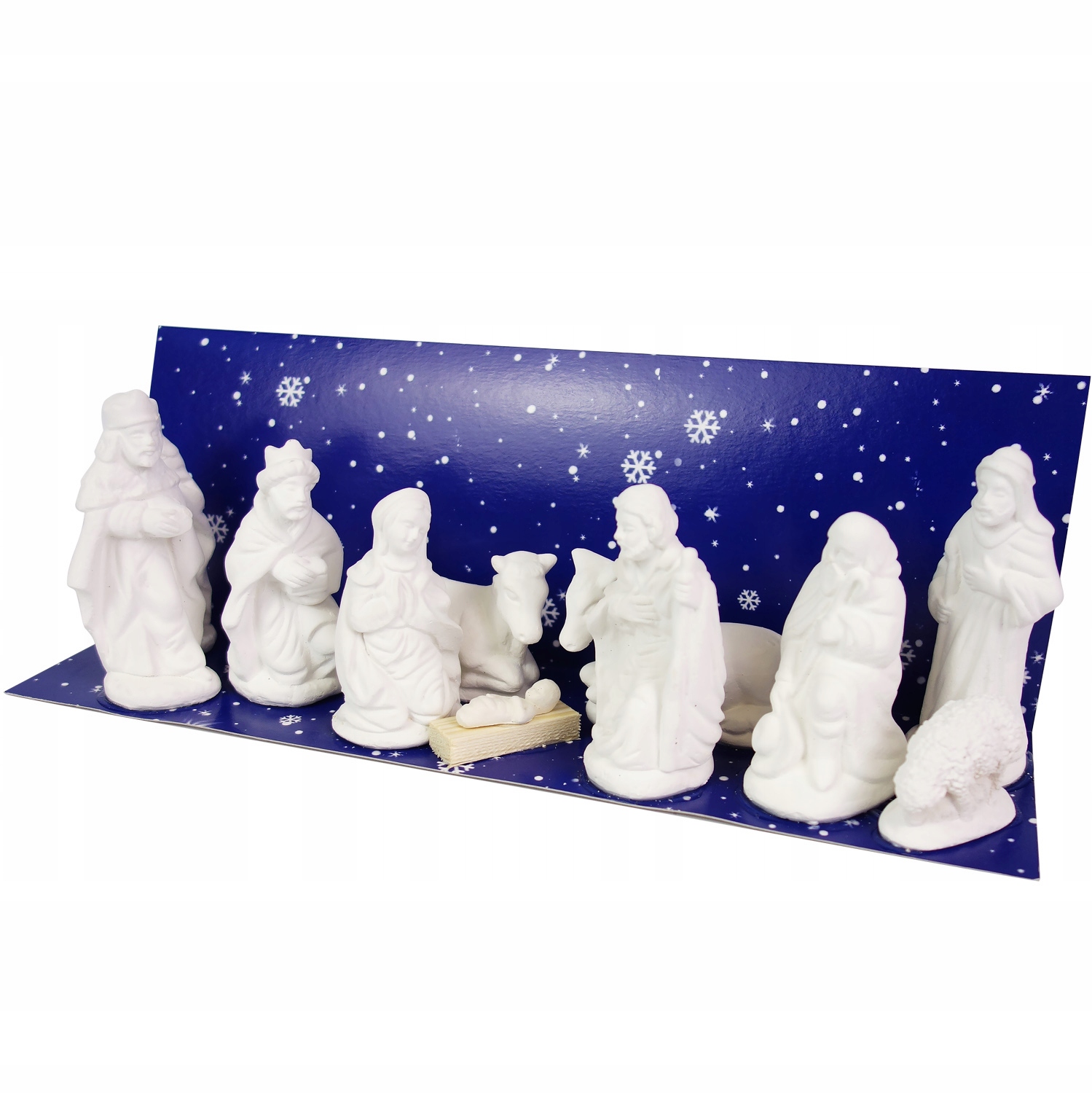 FIGURKI GIPSOWE DO SZOPKI białe do pomalowania 10 cm