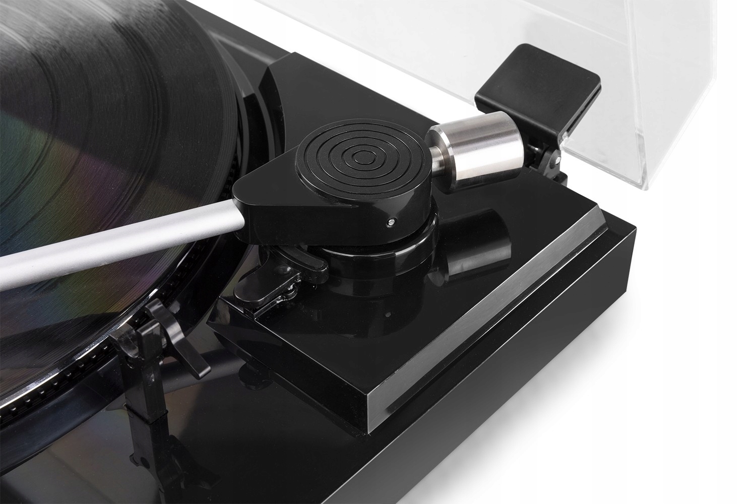 Gramofon Audizio RP310 kolor czarny Napęd paskowy
