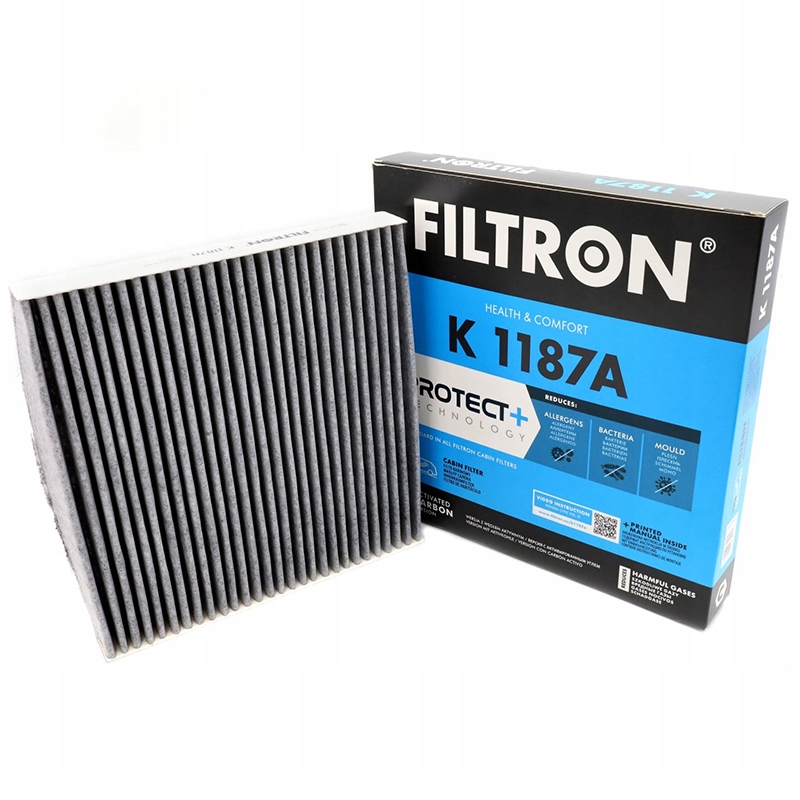 Filtr kabinowy węglowy Filtron K1187A