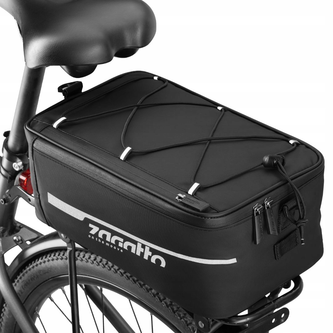 Sakwa rowerowa torba na bagażnik kufer sakwa termiczna wodoodporna Zagatto