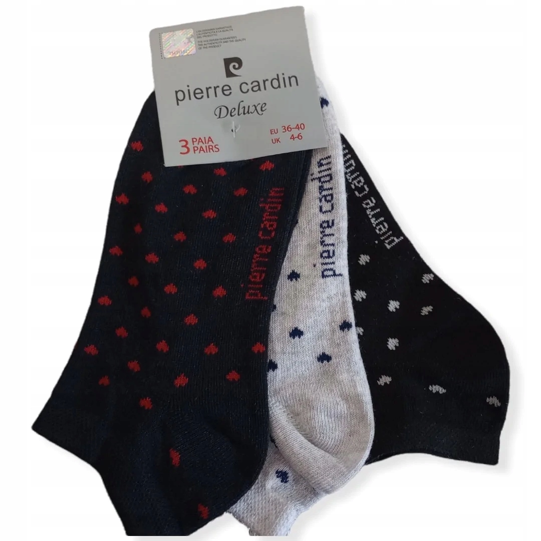 

Skarpety Pierre Cardin Stopki 3-PAK MIX 36/40 A55