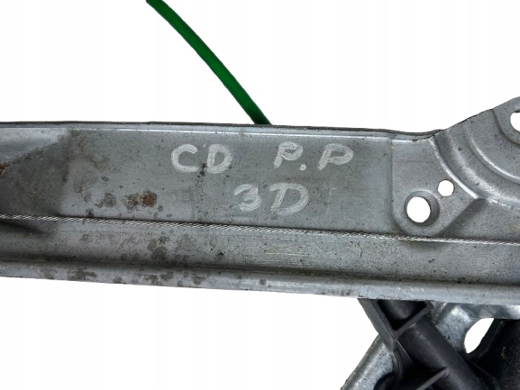 OPEL CORSA D window regulator mechanism right front 3D 13188488