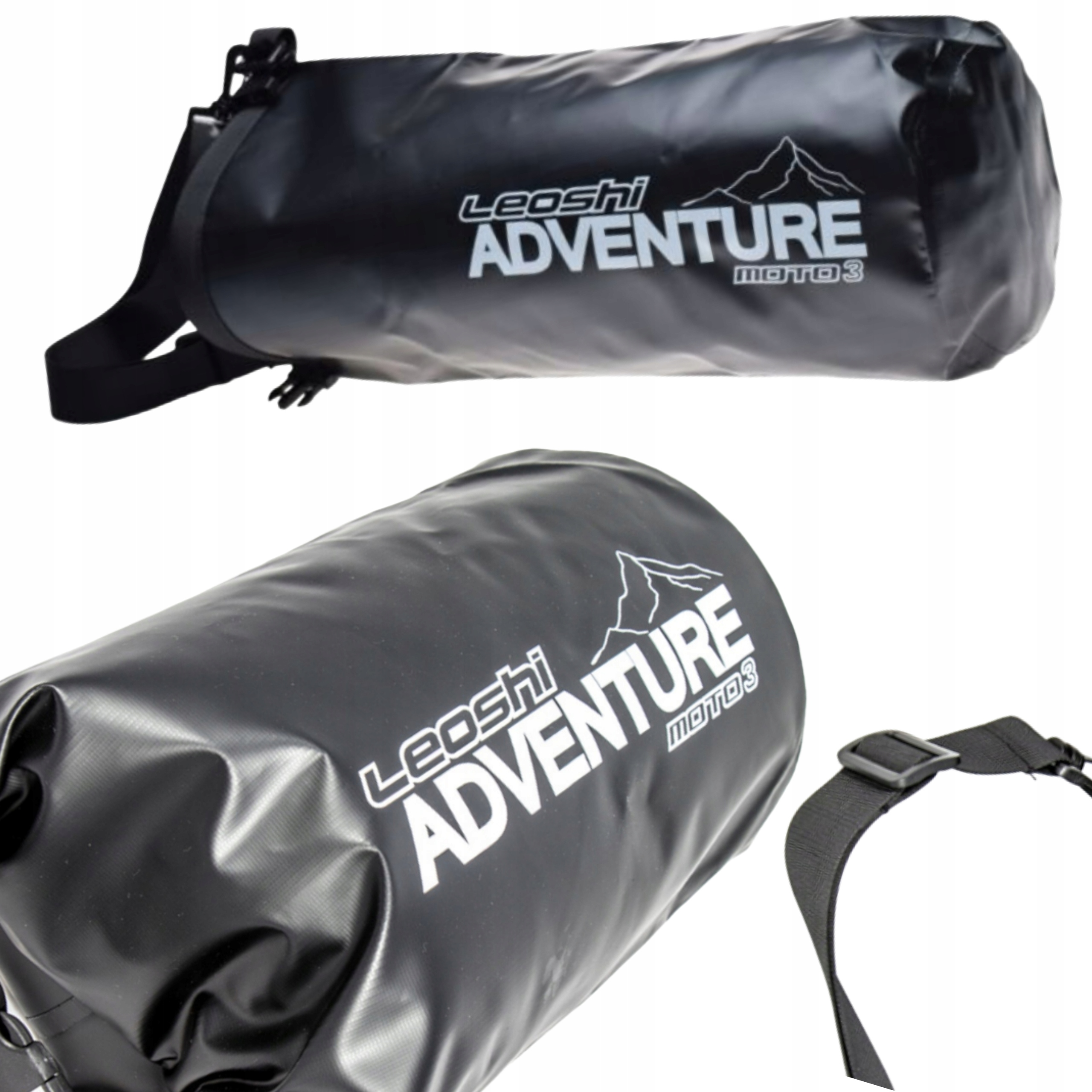 Leoshi Moto3 Motocyklová cestovní Taška Na Zavazadla Rolka voděodolná 10 litrů