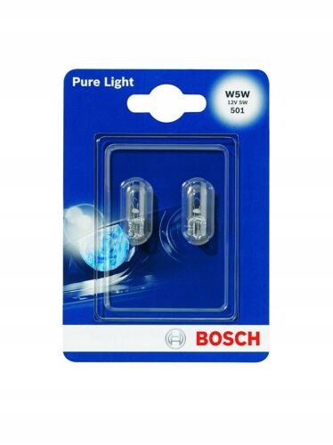 

Żarówki W5W Bosch 12V 5W Pure Light Blister