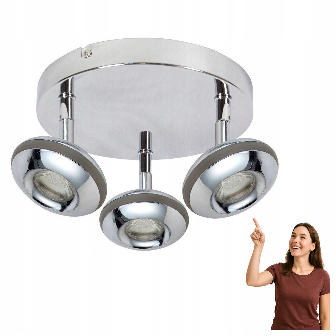 Led bodové svítidlo reflektor 3x6W Skipper 98-67685 Candellux