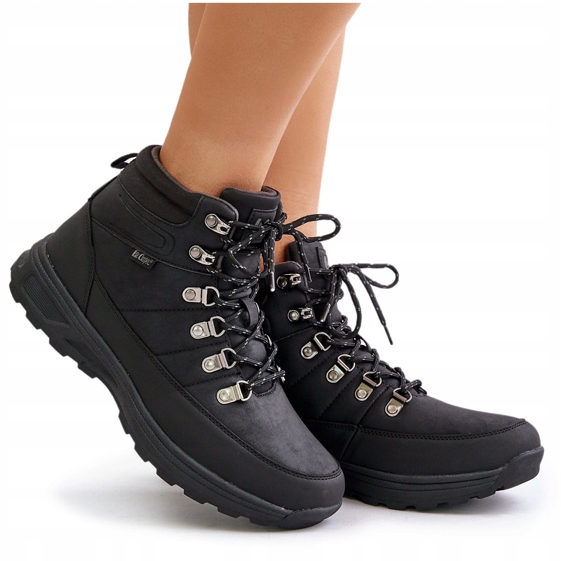 Pánské Zateplené Trekové Boty Lee Cooper LCJ-24-03-3034 M Černé 44