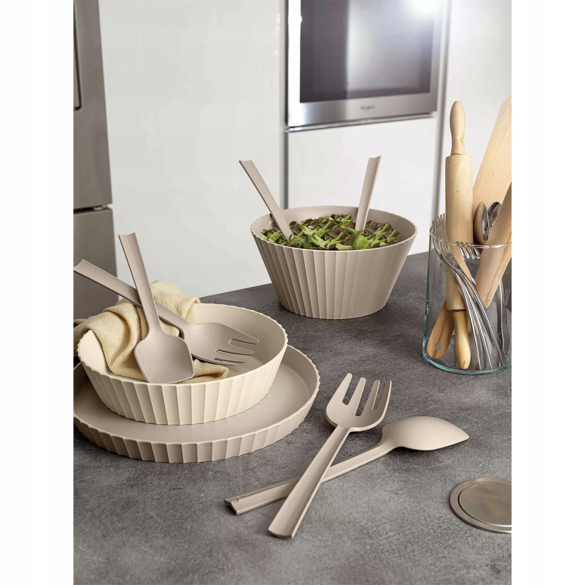 Pokrywa do misy śr. 30 cm NETTUNO cukier trzcinowy Blim Plus Kształt okrągły