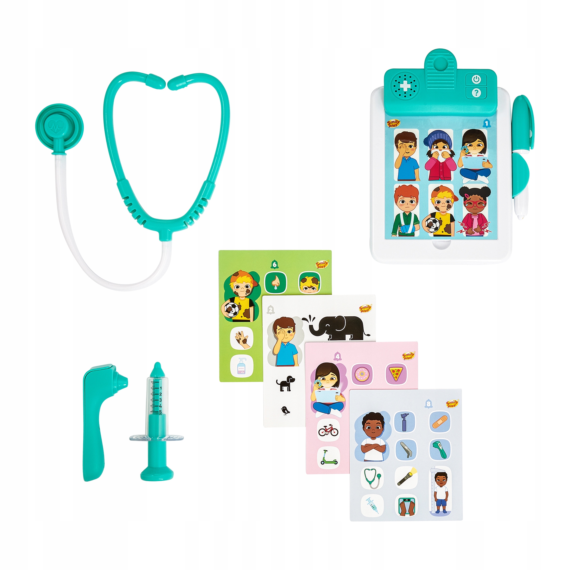 Interaktywne centrum mały lekarz tablet komputer Marka Smily Play