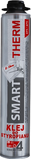 WKRĘT-MET PIANOKLEJ KLEJ DO STYROPIANU SMART THERM W PIANIE EPS XPS 750ml
