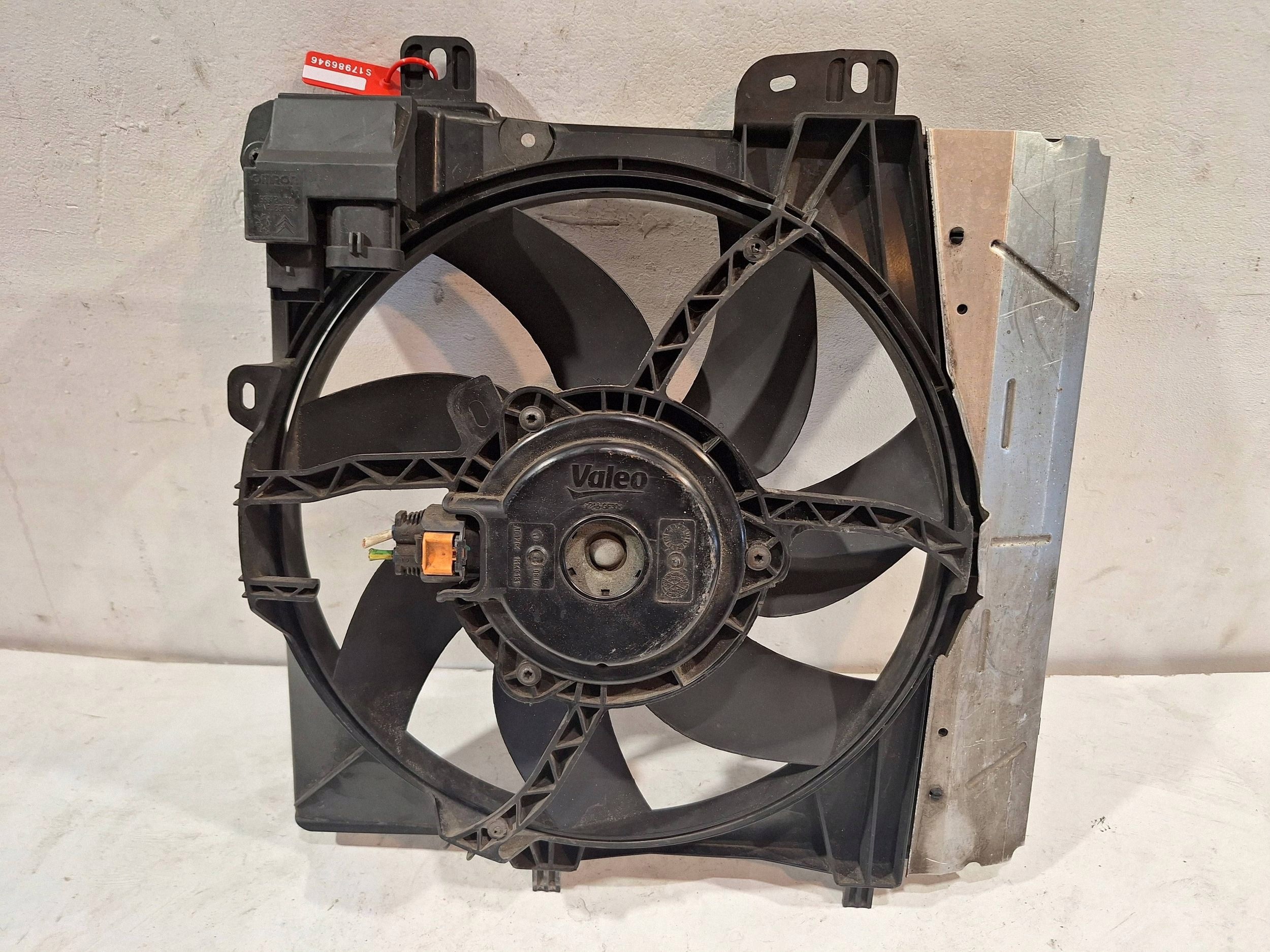 ventilátor chladiče Peugeot 207 9675280980