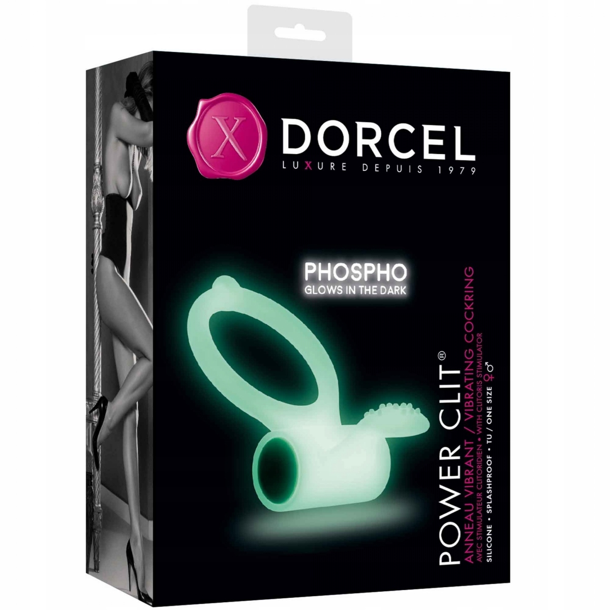 

Dorcel Pierścień Erekcyjny na Penisa Świecący