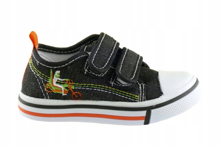 

Buty dziecięce Trampki szkolne Tenisówki Rzepy 22