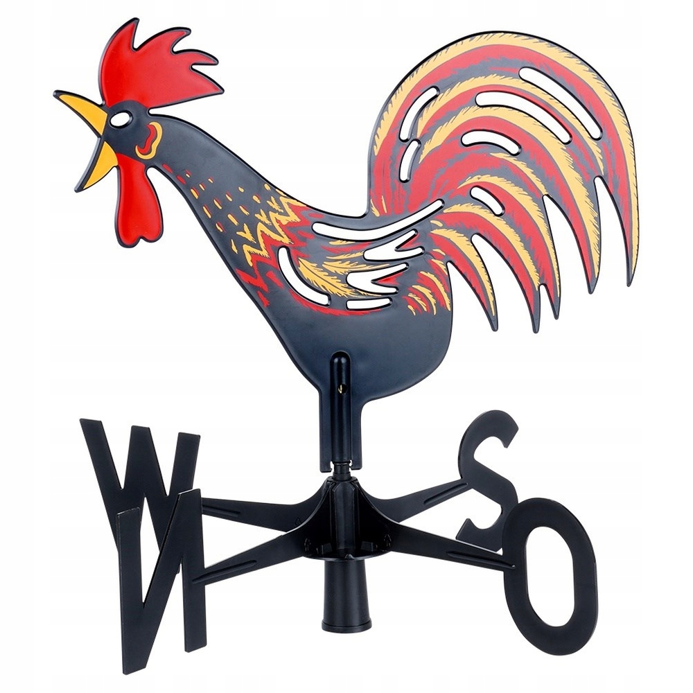Kogut POGODOWY ogrodowy róża wiatrów wiatrowskaz dekoracyjny ozdobny Długość (cm) 40