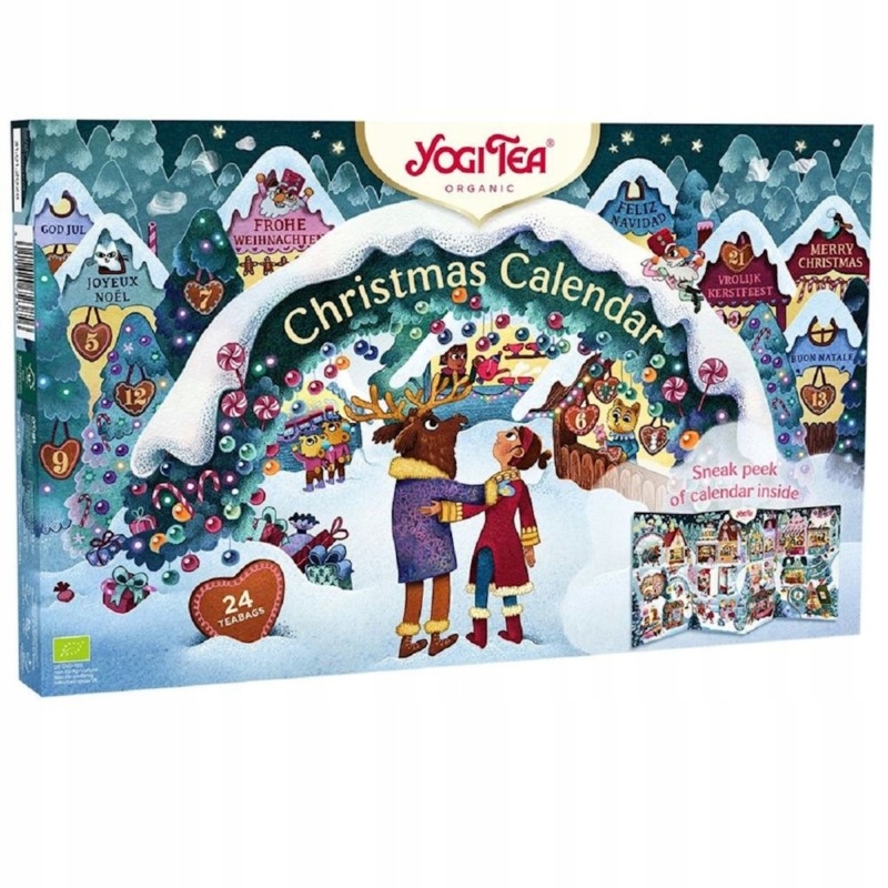 Levně Yogi Tea Adventní kalendář 24 čajů mix