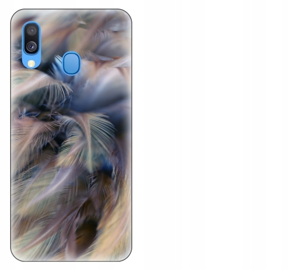 

Etui pokrowiec Samsung Galaxy A40 Pióra kurczaka