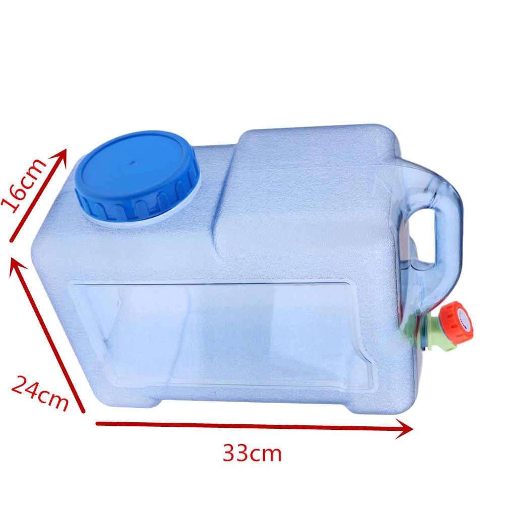 MagiDeal 2x 12L Campingowy pojemnik na wodę Marka inna marka