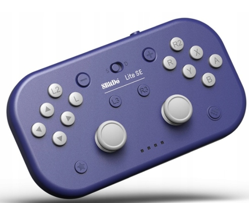 8BitDo Pad Lite Se – Fialový bezdrátový ovladač