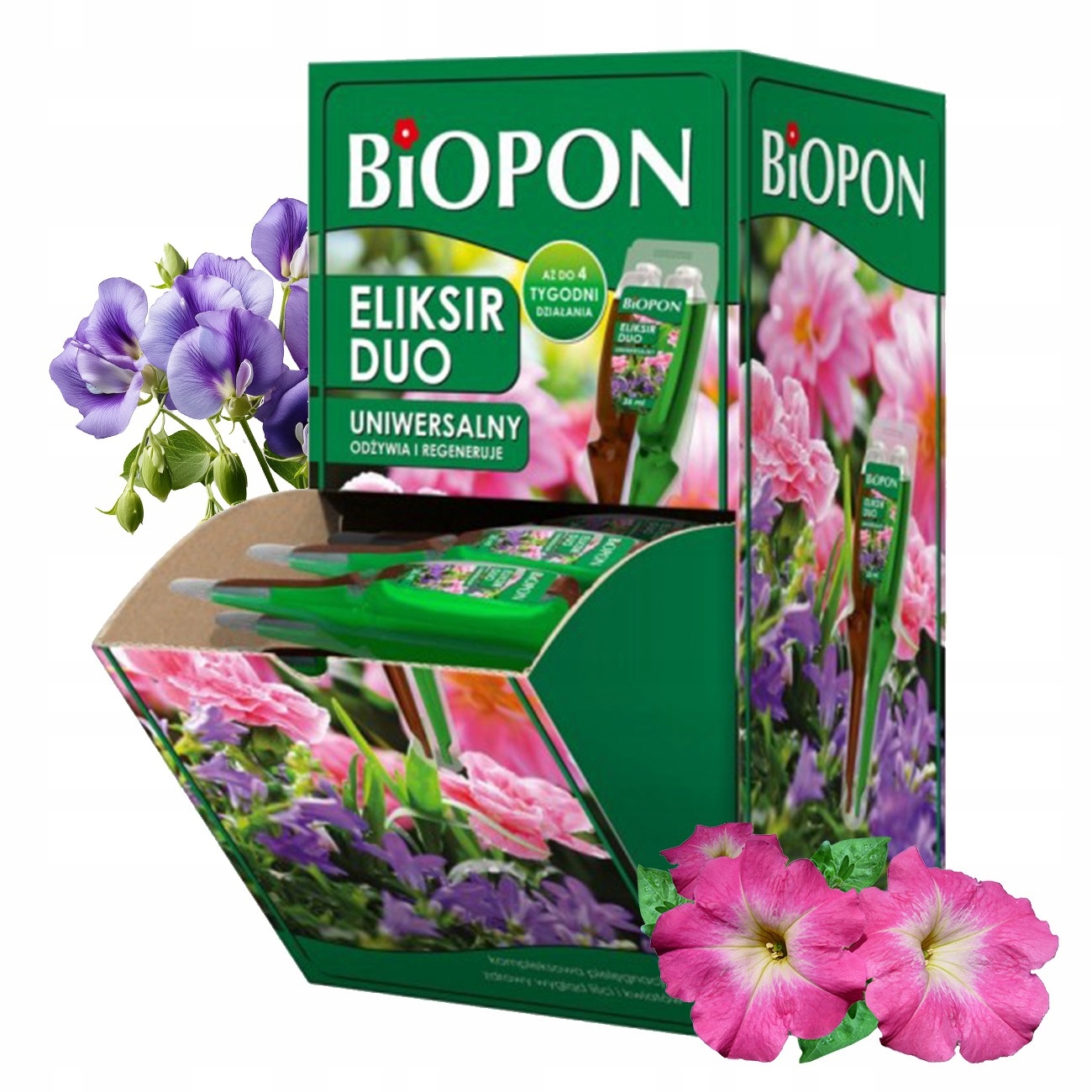Biopon Univerzální Hnojivo Elixír 35 ml x 36 ks Aplikátor Duo