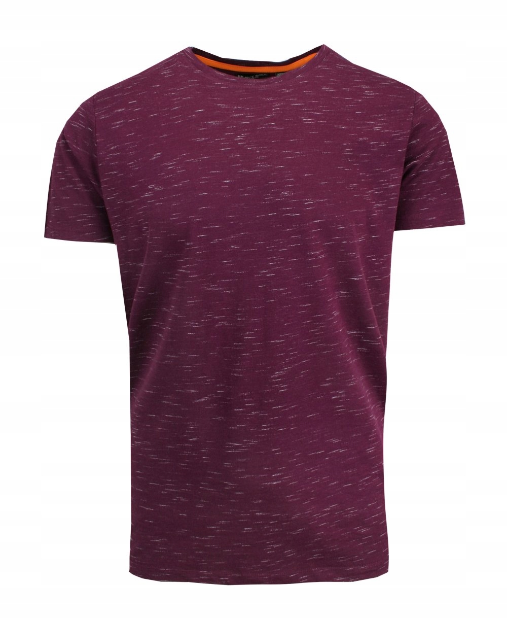 

Buraczkowy Męski T-shirt Brave Soul M