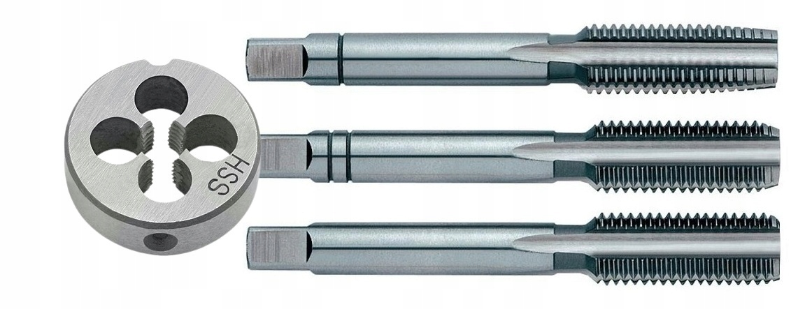 

Narzynka Gwintownik M12x1.75 Zestaw Komplet M12