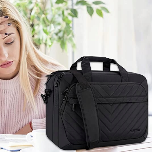 Damska Torba Na Laptop 17 cala, z Rfid Vankean