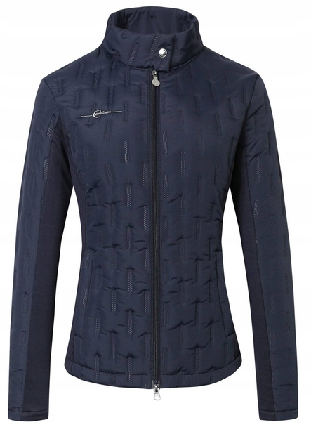 Dámská Tmavě Modrá Hybridní Bunda Covalliero