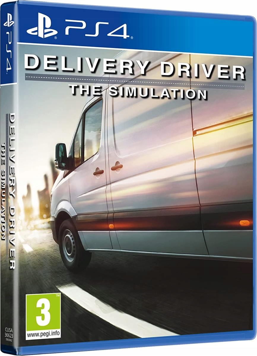 DELIVERY DRIVER / SYMULATOR / KURIERA PS4 / NOWA / Tytuł DELIVERY DRIVER SIMULATION