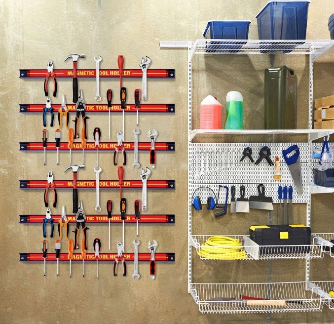 ZESTAW NARZĘDZIOWYCH LISTEW MAGNETYCZNYCH 6 SZT Marka inna