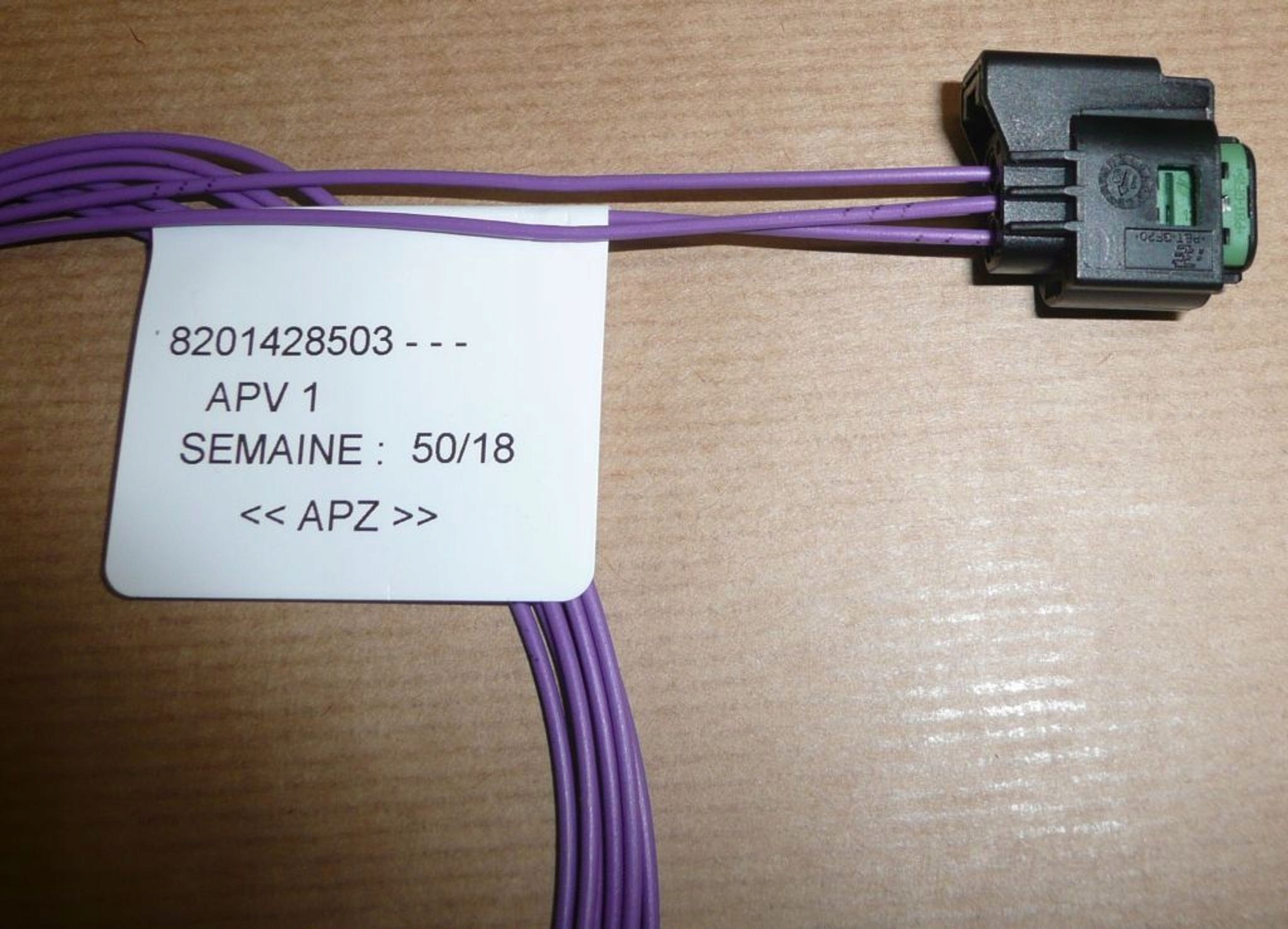 Wtyczka Nowy Oryginał FAP/DPF Renault 1.5 dCi 8201428503 Numer katalogowy części 8201428503