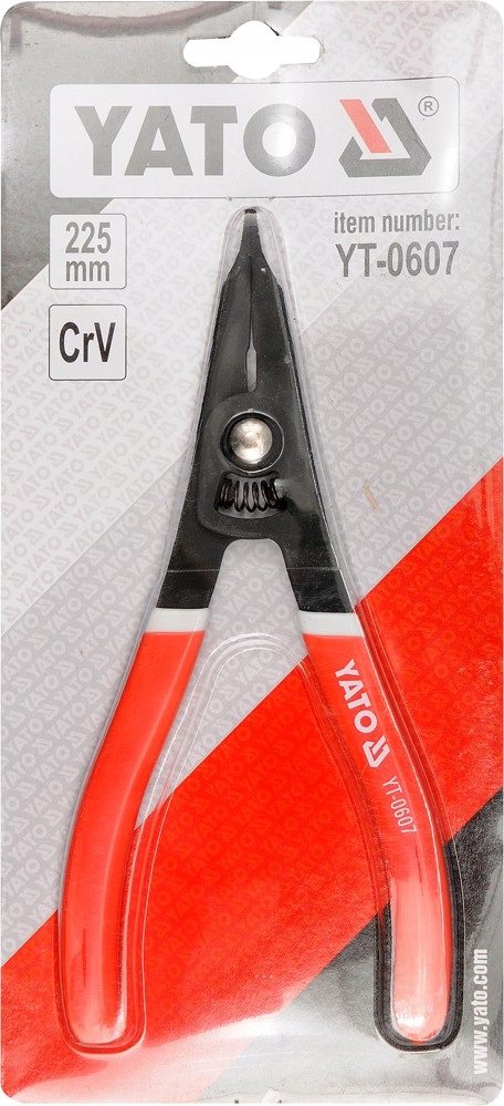 SZCZYPCE DO PIERŚCIENI OSADCZYCH YATO YT-0607 EAN (GTIN) 5906083906077