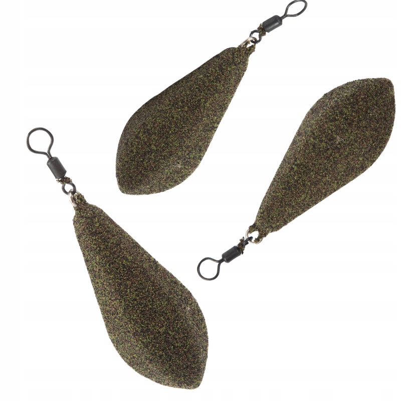 Undercarp Ciężarek Torpeda Z Krętlikiem Zielony 60G Karpiowy Wędkarski