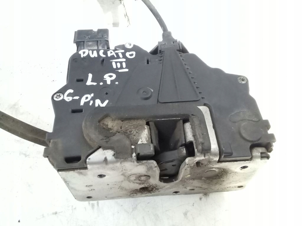 Fiat Ducato III lock left front 6 PIN 1342155080