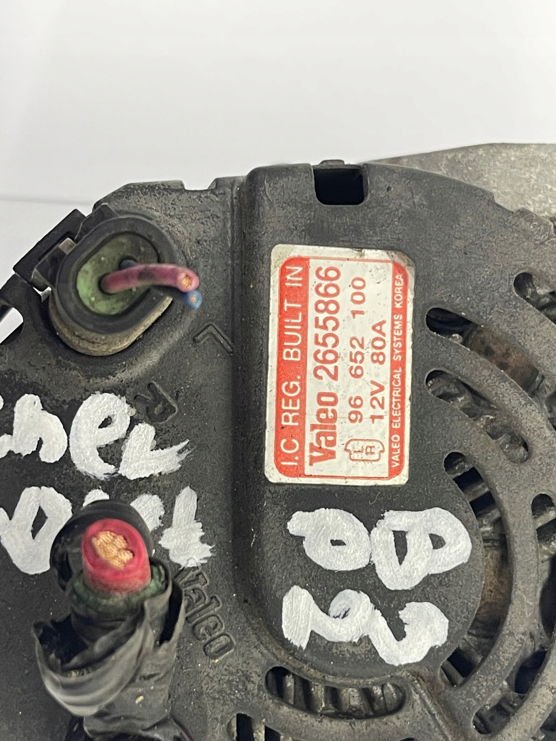 Alternator 2655866 1.2 8V S-tec Chevrolet Aveo Kalos Spark