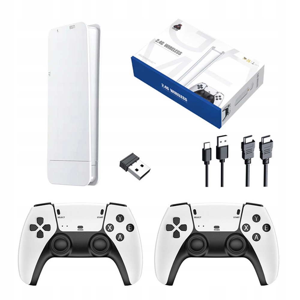 Najnowszy Model 2025 Konsola Bezprzewodowa Retro 2PADY 64GB 20000 Gier
