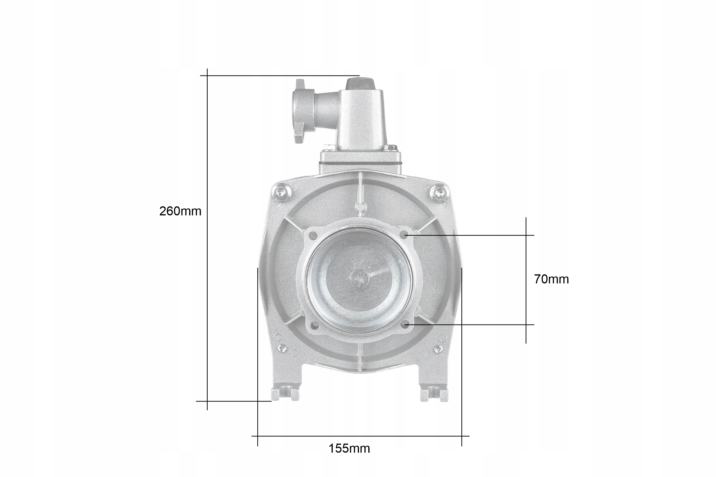 POMPA WODY DO MOTOPOMPY SPALINOWEJ WYDAJNOŚC MOTOPOMPA UNIWERSALNA 1CAL Producent Eurocraft