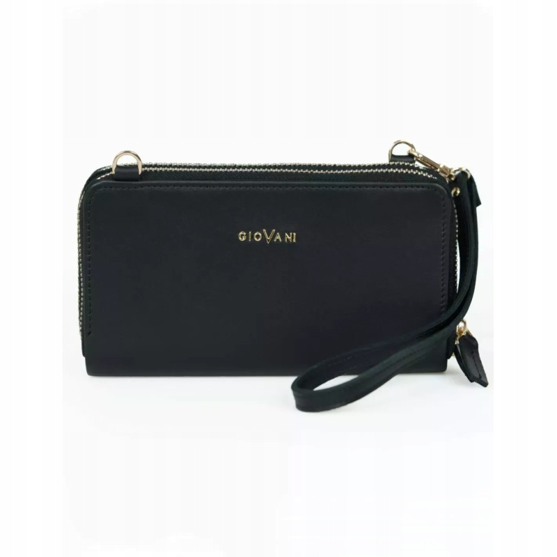 Dámská mini kabelka s černou telecí kůží Giovani
