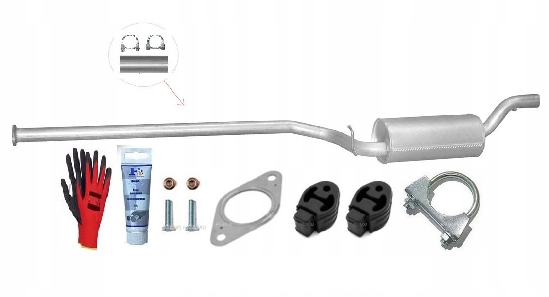 Ford Focus C-max 1.6 1.8 TDCi (2003-2010) Tlumič bonus