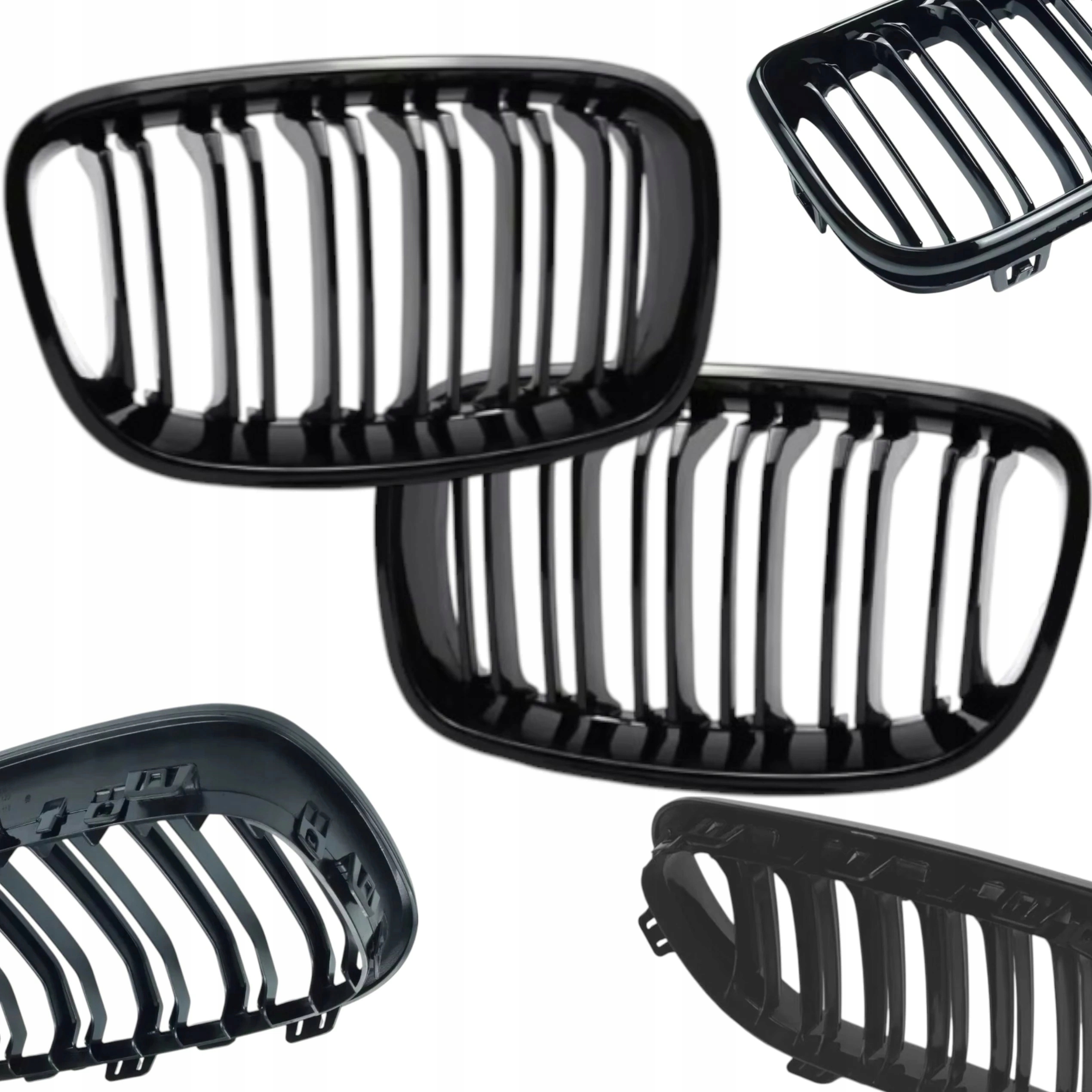 Atrapa Ledvinka Grill Mřížka Lesk pro Bmw 1 F21 F20 LCI M-Performance 2015+