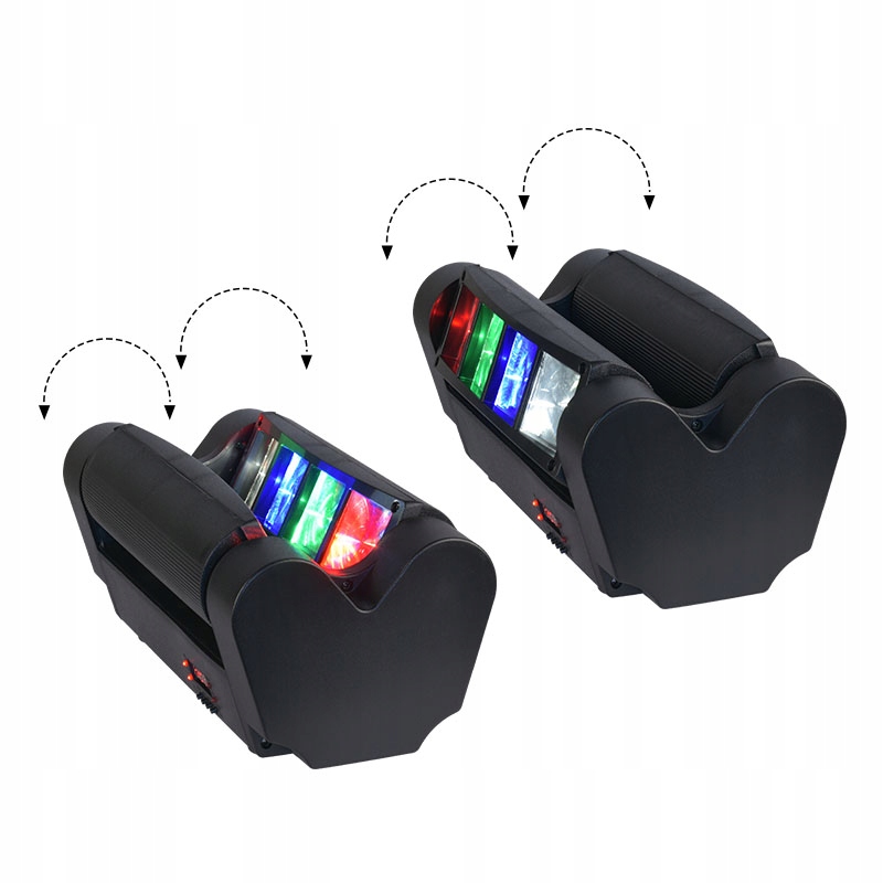 REFLEKTOR EFEKT ŚWIETLNY LED DISCO LIGHT4ME SPIDER MKII TURBO 8x3W RGBW Kod producenta Spider MKII Turbo