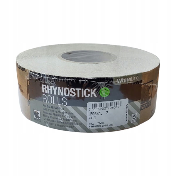 Наждачная бумага INDASA рулон для клея 70мм P320 50м