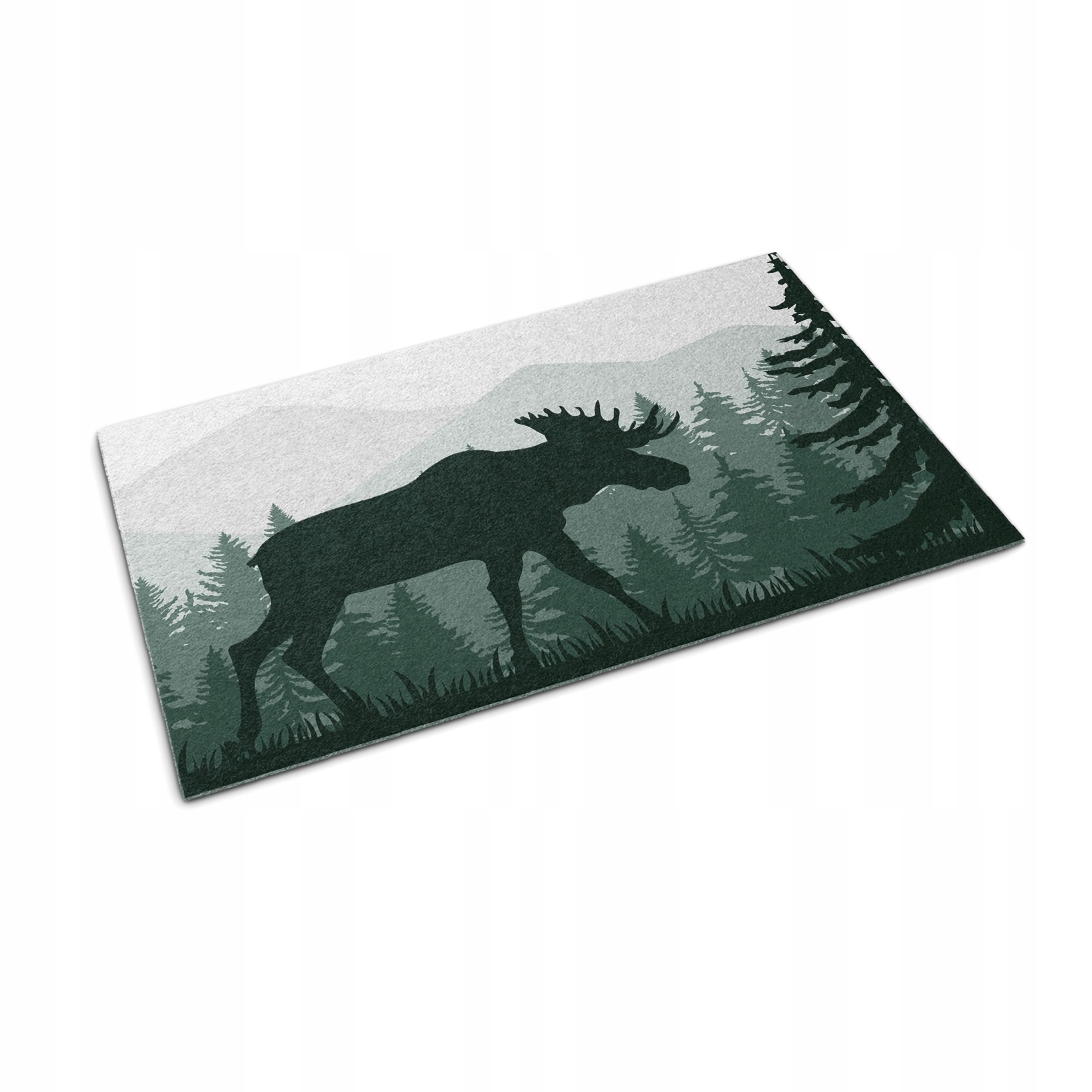 Rohožka s ozdobným kobercom Divoká príroda Losia 150 cm x 100 cm